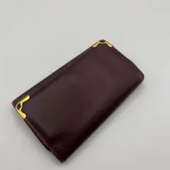 カルティエ　Cartier キーケース　ボルドー