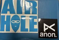 AIR HOLE anon ステッカー