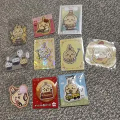 ちいかわ　うさぎ　ステッカー　缶バッジ　など　まとめ売り
