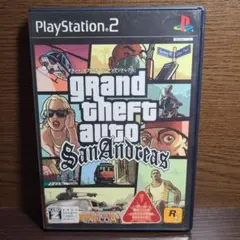 MAP付き グランド・セフト・オート サンアンドレアス カプコン PS2ソフト