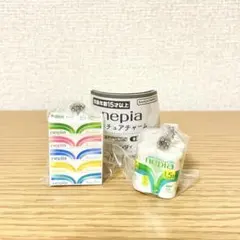 nepia ネピア ミニチュアチャーム トイレットロール ティッシュ5コパック