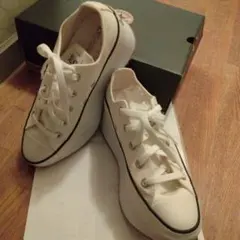 お値下げ!未使用!コンバースオールスターチャンキーボート