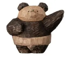 たかはたまさお 木彫り風 FIGURE COLLECTION ガチャ　おすもう熊