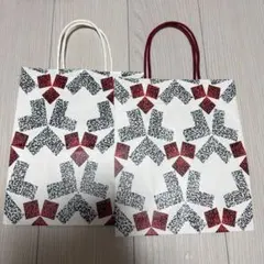 【新品未使用】三越　百貨店　ショップ袋　紙袋　2枚