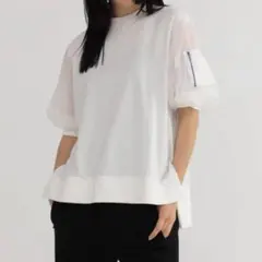ロキト コード刺繍 Tシャツ ブラウス mame toga murral - メルカリ