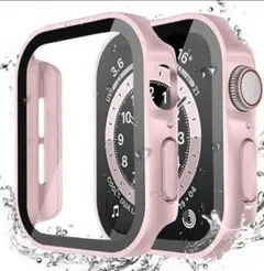 未使用 AppleWatch ケース 44mm ピンク 防水ケース 一体型