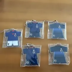 サッカー日本代表 トレーディングチャーム付アクリルキーホルダー