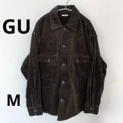 GU コーデュロイCPOシャツ　Mサイズ