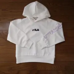 FILA　パーカー　ホワイト　130cm