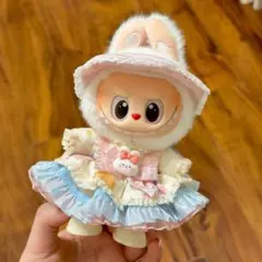labubu ラブブ　ドレス　17センチ　ぬい服　着ぐるみ
