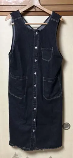 studio CLIP ジャンパースカート ブラックサイズF