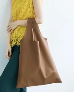 レディース 合皮 フェイクレザー トートバッグ