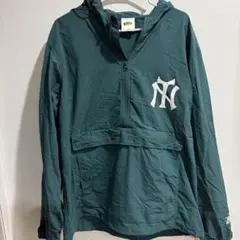 ダークグリーン ナイロンジャケット Lサイズ