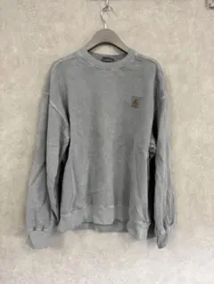 Carhartt グレー クルーネック トレーナー Mのサムネイル