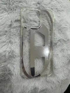 DIESEL iPhone15ProMax用クリアソフトケース