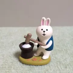 デコレ　コンコンブル　餅つきうさぎ