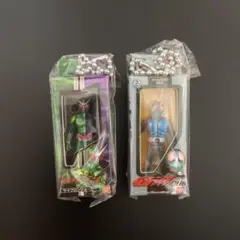 テ*ィ様 仮面ライダー　ソフビパッケージチャーム　ダブルとシークレット2個セット