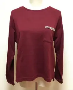 ローリーズファーム★ポケットビジューカットソー