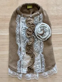 【超美品】ペットパラダイス Hannari 4Sレースタンクトップ キャメルのサムネイル