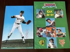 山勝 DX ラッキー カード 加藤 初 巨人 昭和51年度 約17×25cm