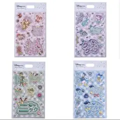 ぷっくりシール ディズニーストア グーフィー ニック ドナルド　チップとデール