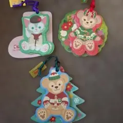 ディズニー /メッセージカード/ダッフィー、シェリーメイ、ジェラトーニ