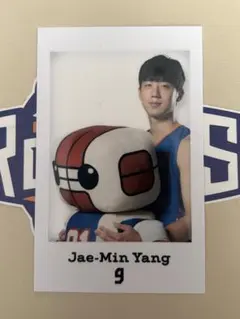 【値下げ】ヤン・ジェミン 茨城ロボッツ チェキ