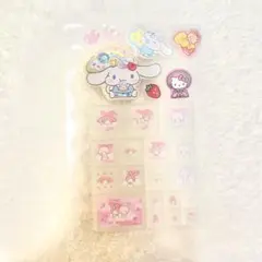 シールおすそ分け＊A7サンリオキャラクター 正規品 タイルシールなど