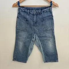 ゴートゥーハリウッド デニム切り返しイージーパンツ size140のサムネイル