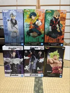 最新フィギュア まとめ売り ６点セット 9点 フィギュアまとめ売り 初音ミク 緑谷出久 レゼ ブロリー ルフィ 刃
