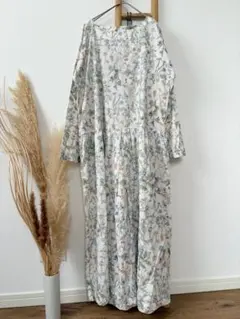 a+koloni アラクリティコロニー　花柄ワンピース　新品　コットンワンピース