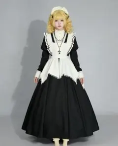 InnocentWorld ビクトリアンバッスルジャンパースカート L 黒 - メルカリ