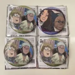 Dr.STONE グリッター缶バッジ カルロス ブロディ マヤ マックス