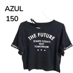 アズール☆　女の子　トップス　Tシャツ　ブラック　150