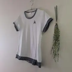 le coq sportif テニス用Tシャツ ホワイトのサムネイル