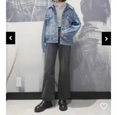 Levi's ブラックデニム ブーツカットデニム 新品