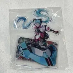 限定品】初音ミク × ソニックレーシング クロスワールド アクスタ 缶