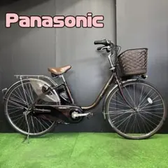 №8816電動自転車 Panasonic ビビTX 26インチ ブラウン - メルカリ