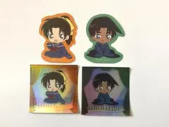 名探偵コナン ちぢませ隊 ステッカーコレクション2 服部平次 遠山和葉