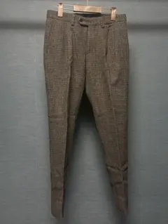 極美品】ジャブスアルキヴィオ PUCCINI ツイード テーパードパンツ 46
