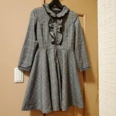 ♡An MILLE♡アンミール♡フリル襟ワンピース♡ブラック♡