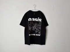 Oasis BE HERE NOW バンドロゴTシャツ ブラックのサムネイル