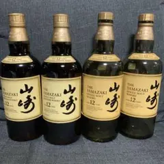 サントリー - 山崎12年　4本　新品未開封　箱なし 楽天市場】【アウトレット】サントリー 山崎 12年 700ml 箱なし