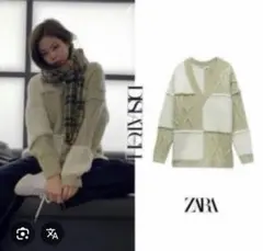 ZARA ニット　BLACKPINK jennie着用　Mサイズ