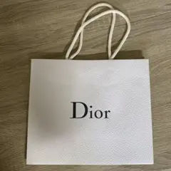 Dior ショップ袋 ホワイト 封筒型