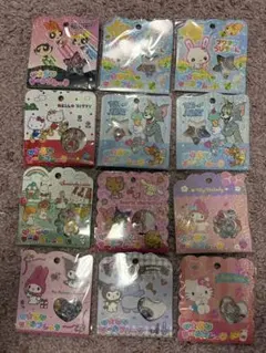 おはじきシールフレーク　12枚セット
