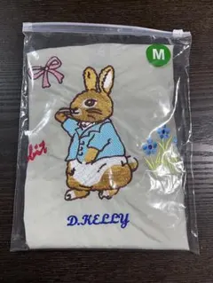 D Kerryナイロン刺繍トートバッグ ウサギ柄L-3