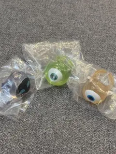 ピクサーキャラクター　ファッションリング　ロイヤルクリア 3種