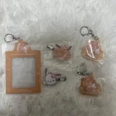 ありさか エニマイくじ トレカケース 前髪クリップセット アクリルキーホルダー