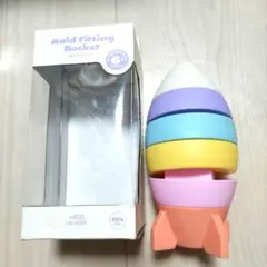 3COINS スリコ 型はめロケット 知育玩具 おもちゃ